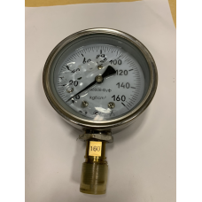 ДМ8008ВУФ манометр Гліцеринозаповнений 0-160 кг