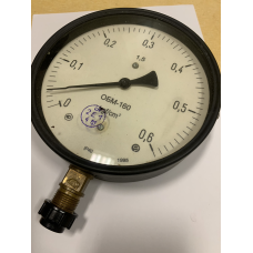 ОБМ 160 манометр 0-0,6 кг