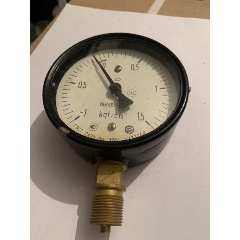 ОБМВ 1-100 -1-1,5 кг мановакуометр