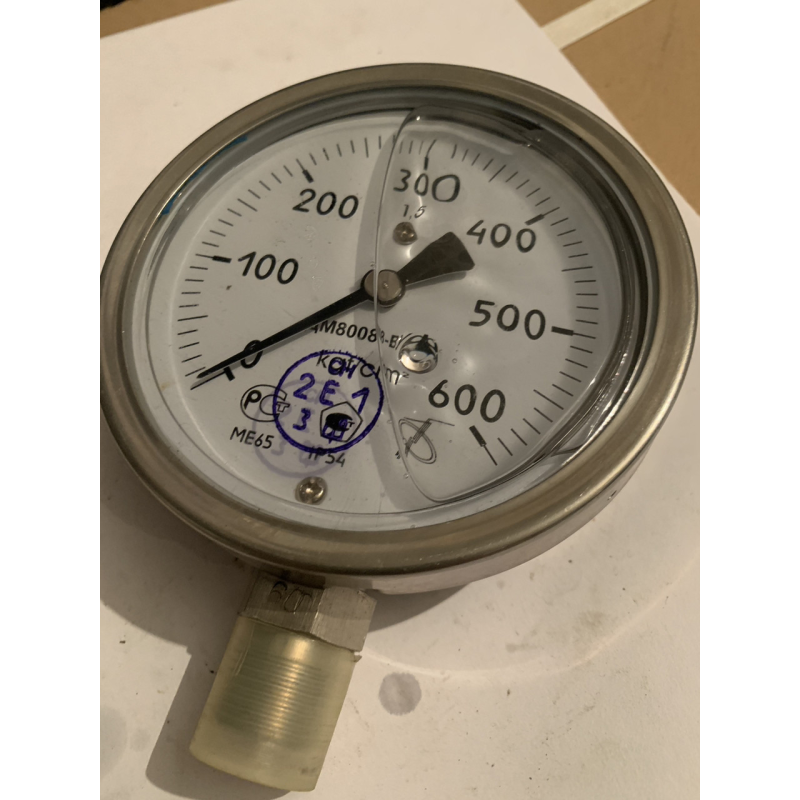 ДМ8008ВУФ 0-600 кг манометр віброустійкий