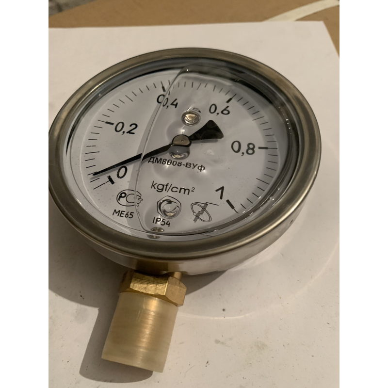 ДМ8008ВУФ 0-1кгс манометр
