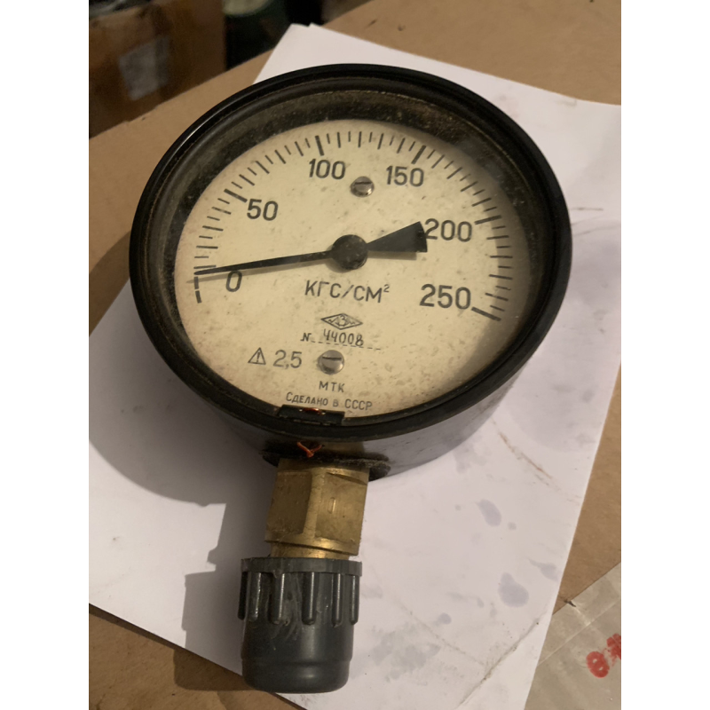МТК Манометр 0-250 кг МТК Манометр 0-250 кг