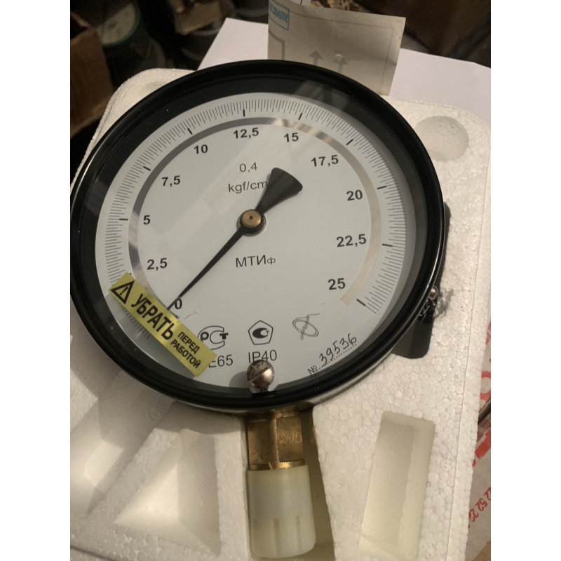 МТИ Ф манометр 25кг МТИ Ф манометр 25кг