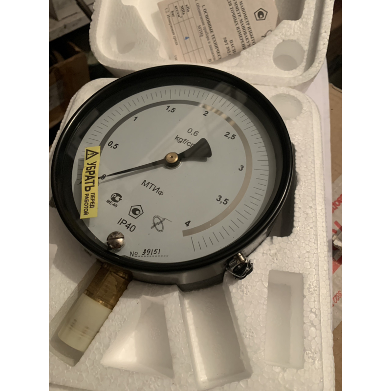 Манометр МТІ Ф 4кг Манометр МТІ Ф 4кг