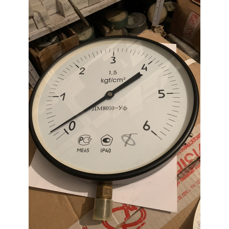 ДМ8010УФ 6кг манометр котловий