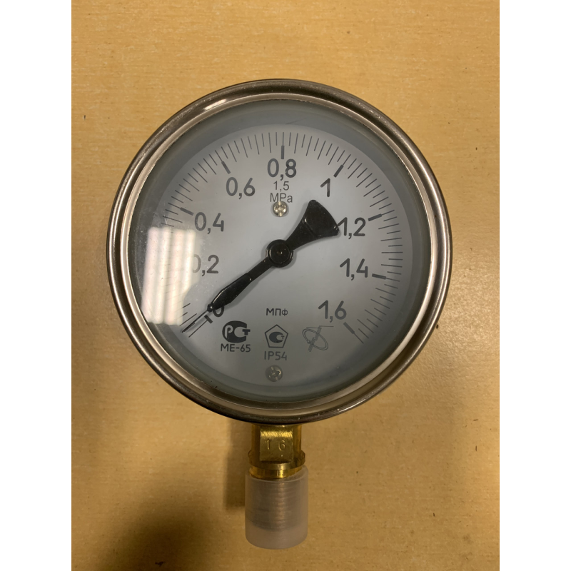 МПФ 1,6МПа манометр залізничний МПФ 1,6МПа манометр залізничний
